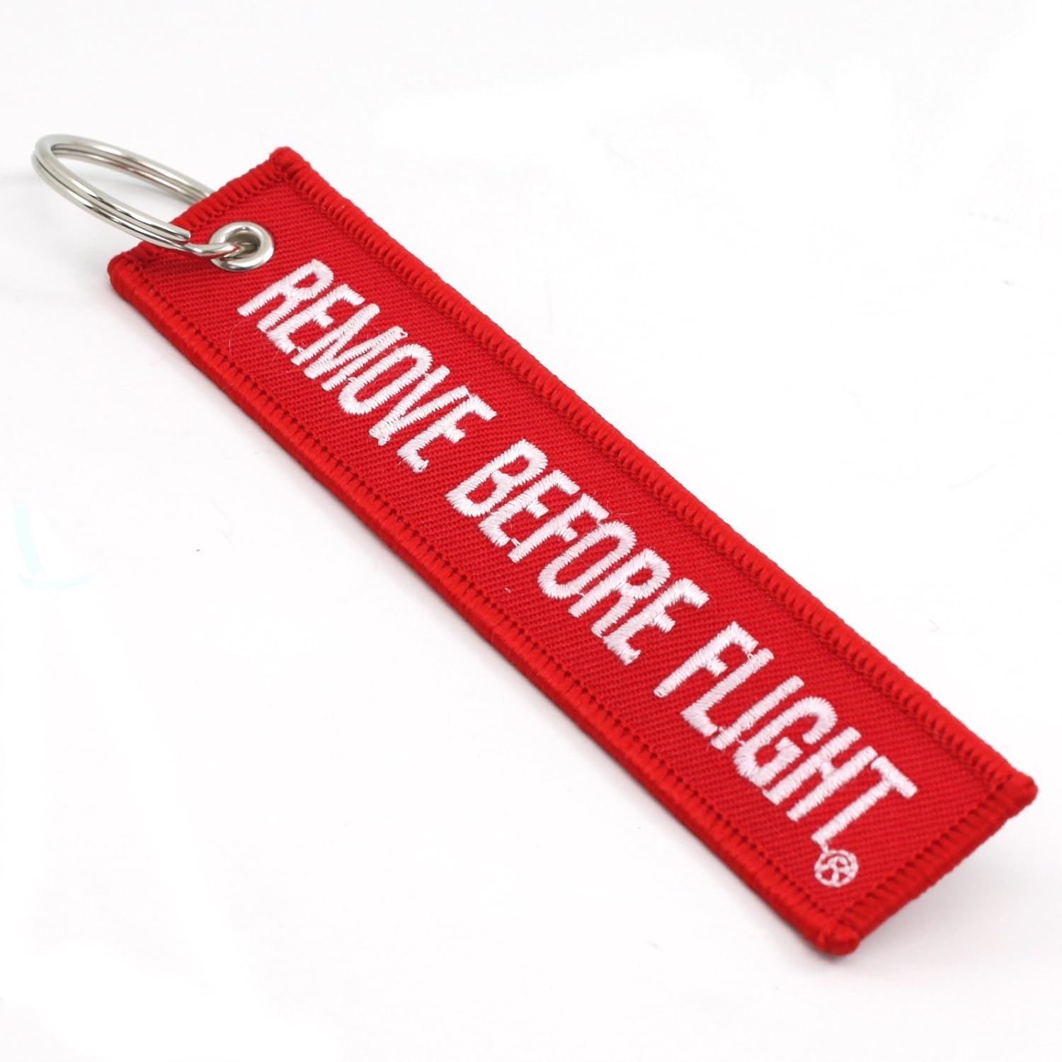 Remove Before Flight Key Chain - 5 Pack Red with White Letters - Rotary13B1: Automotive