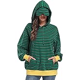 SeSe Code Hoodie With Eye Mask Striped Airplane Travel Womens Mens Oversized Sweatshirt Sleep Pullover Color Block