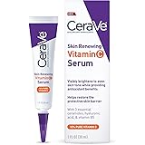 CeraVe Vitamin C Serum with Hyaluronic Acid | Skin Brightening Serum for Face with 10% Pure Vitamin C | Fragrance Free | 1 Fl