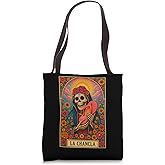 La Chancla Flip Flop Dingo Card Funny Mexican Tarot Card Mom Tote Bag