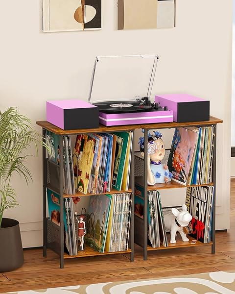 VINYL RECORD PLAYER WITH TWO EXTERNAL SPEAKERS BELT-DRIVE TURNTABLES FOR VINYLS RECORDS DUAL STEREO SPEAKERS LP PLAYERS 3 SPEED FULL SIZE WIRELESS AUX-IN HEADPHONE AUTO STOP PINK