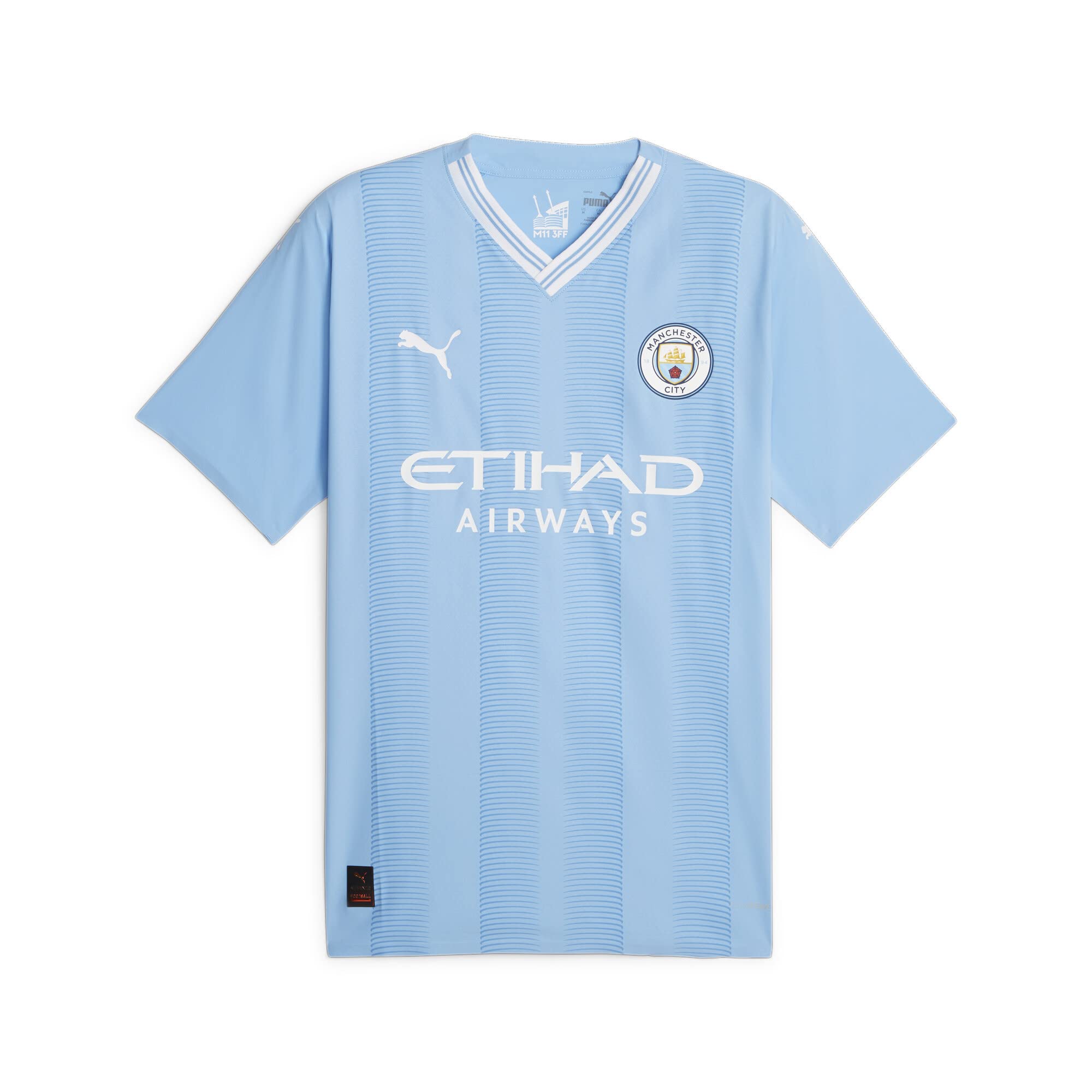 Manchester City FC Season 2023/2024 Official Home Authentic Unisex Puma T-Shirt S