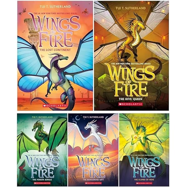 Wings of Fire Books 11 to 15 Book Set: Tui T. Sutherland: Amazon