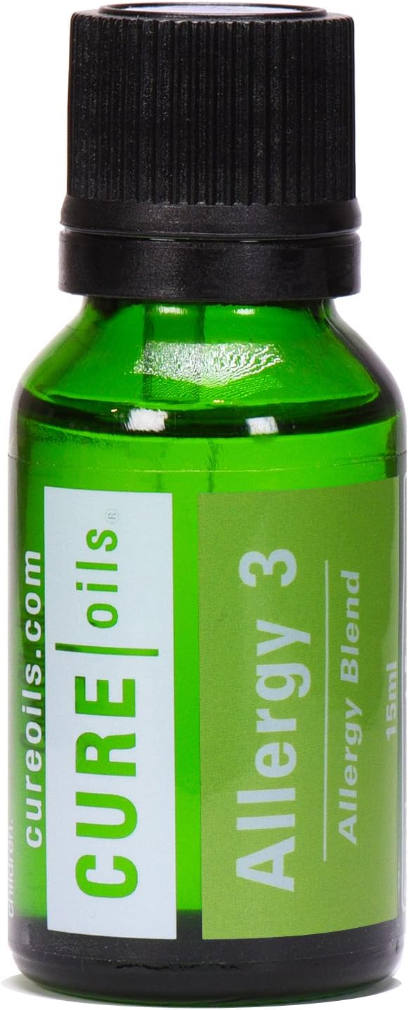 ALLERGY3 Essential Oil Blend for Allergies - 100% Therapuetic Grade Essential Oils