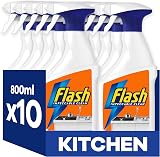 Flash Kitchen Cleaner Spray 8 Litres Citrus Fresh (800 ml x 10)