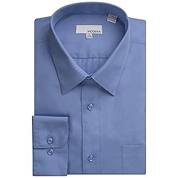 Modena Men's CLOR Regular Fit Long Sleeve Dress