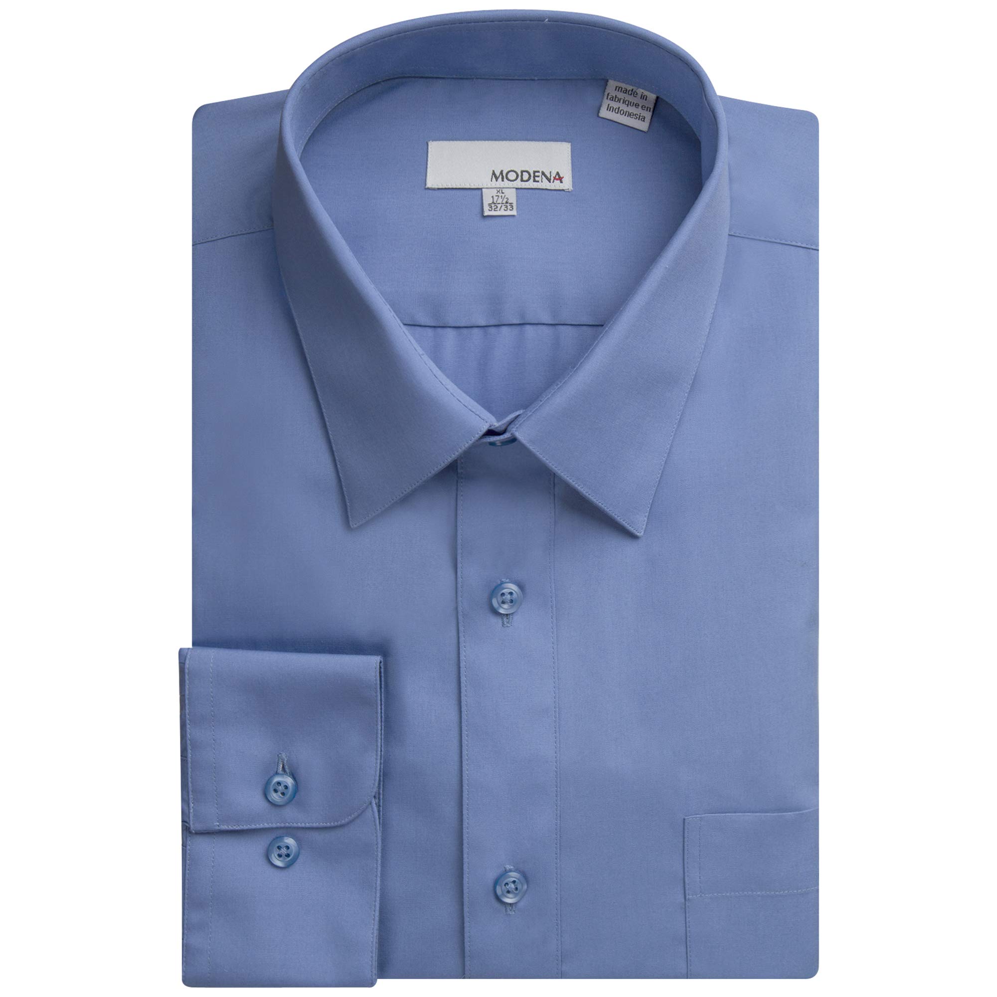 Modena Men's CLOR Regular Fit Long Sleeve Dress