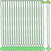 UMEELR St. Patrick's Day Necklaces, 20 Pcs Green Shamrock Beads Necklace for Saint Patricks Day Party Favors