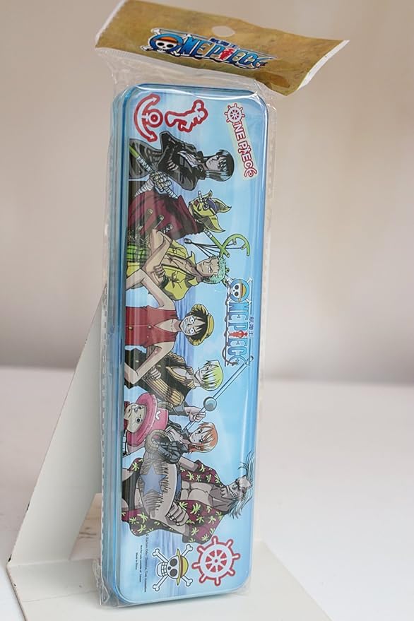 Amazon One Piece ワンピース 文房具セット ぶんぼうぐ A 鉛筆２本 鉛筆削り１個 消ゴム１個 定規１個 ケース付 筆記具 文房具 オフィス用品