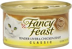 Fancy Feast Liver & Chicken Gourmet Cat Food, 3 oz