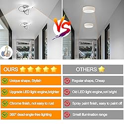 Hallway Light Acrylic Modern LED Ceiling Light