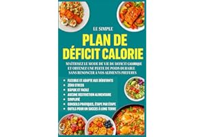 Le Plan Déficit Calorique Simplifié pour Femmes Actives: Perdez du poids durablement sans renoncer à vos plats préférés – un 