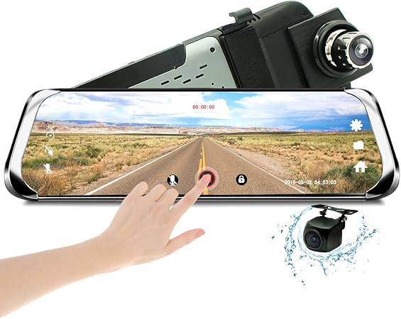 Amazon ドライブレコーダー 9 インチルームミラー型ドライブレコーダー デジタルインナーミラー 前後カメラ バックカメラ付き 2カメラ 前後同時録画 リアカメラ連動 バックビューモニター タッチパネルips液晶 1080pフルhd 170度広角 150 水平角 ループ録画 常時録画 Amazon ドライブレコーダー 9 インチルームミラー型ドライブレコーダー デジタルインナーミラー 前後カメラ バックカメラ付き 2カメラ 前後同時録画 リアカメラ連動 バックビューモニター タッチパネルips液晶 1080pフルhd 170度広角 150 水平角 ループ録画 常時録画
