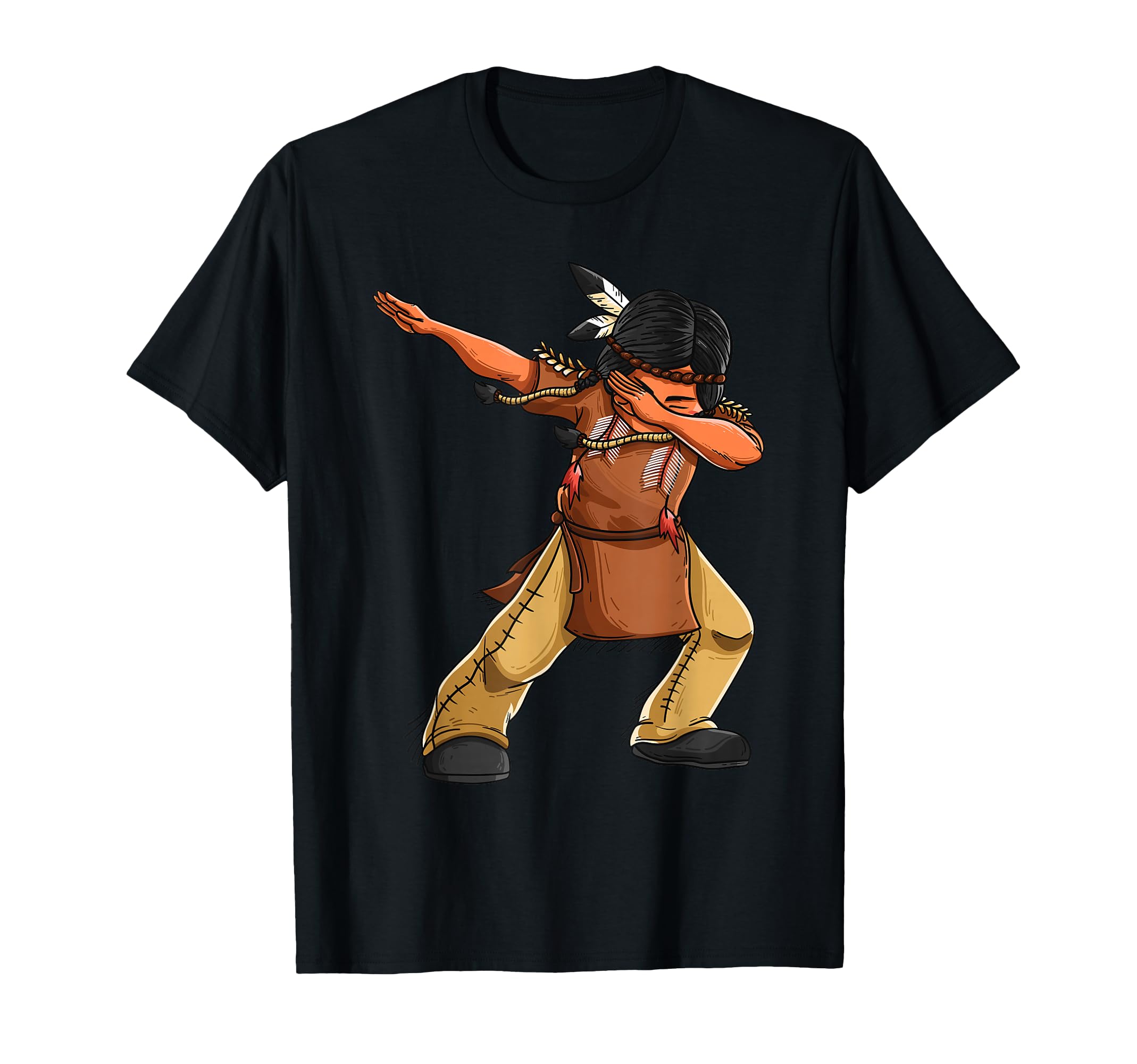 Photo 1 of Dabbing Indian Funny Cute Native American Dance Dab Gift T-Shirt 3T*