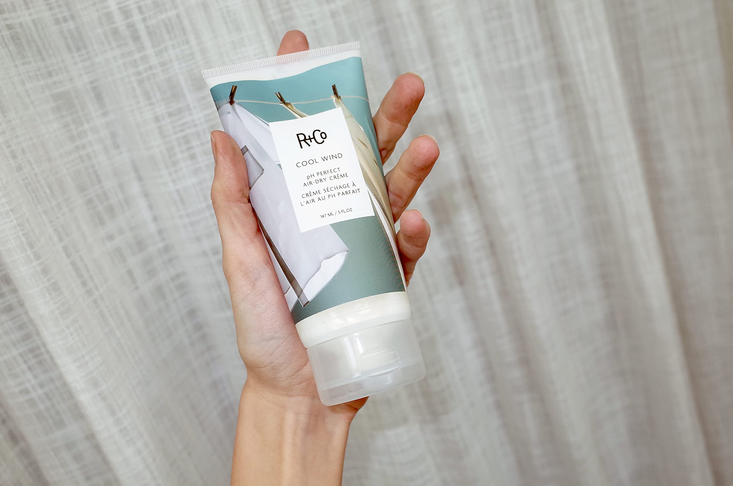 R+Co Cool Wind pH Perfect Air Dry Hair Cream | Hydrates + Tames + Softens | Vegan + Cruelty-Free |