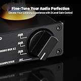 Fosi Audio Box X2 Phono Preamplifier MM Turntable with Vacuum Tubes view 4