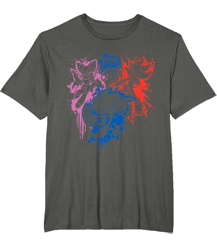 Amazon.com: Sonic The Hedgehog - Sonic Summer Sonic T-Shirt