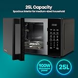 Hisense H25MOBS7HUK 25 Litre Microwave 900W Auto Defrost Digital Display view 4