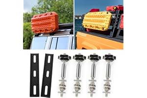 MAIKER OFF ROAD Traction Board Mounting Kit Mounting Pins Kit for Traction Boards, Safety Traction Board Mount Fit for All Recovery Boards