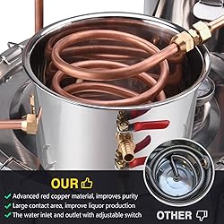 Seeutek Alcohol Still 8Gal 30L Stainless Steel