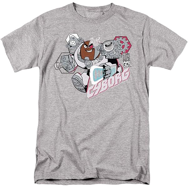 T-shirt Teen Titans Go! Floating Heads - Vêtement Officiel Licencié - 100% Coton, Coupe Classique - Pour Fans De Dessins Animés