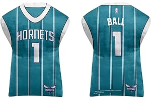 Northwest NBA Travel LaMelo Ball Jersey Cloud Pillow Bedding Accessories (Charlotte Hornets - Teal)