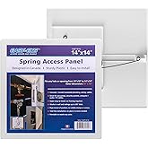EASY-EXS Access Panels Spring-Fit 14"x14" (External 16"x16") Square (SAP1414) for Drywall, celing, Electrical, Plumbing Hole 