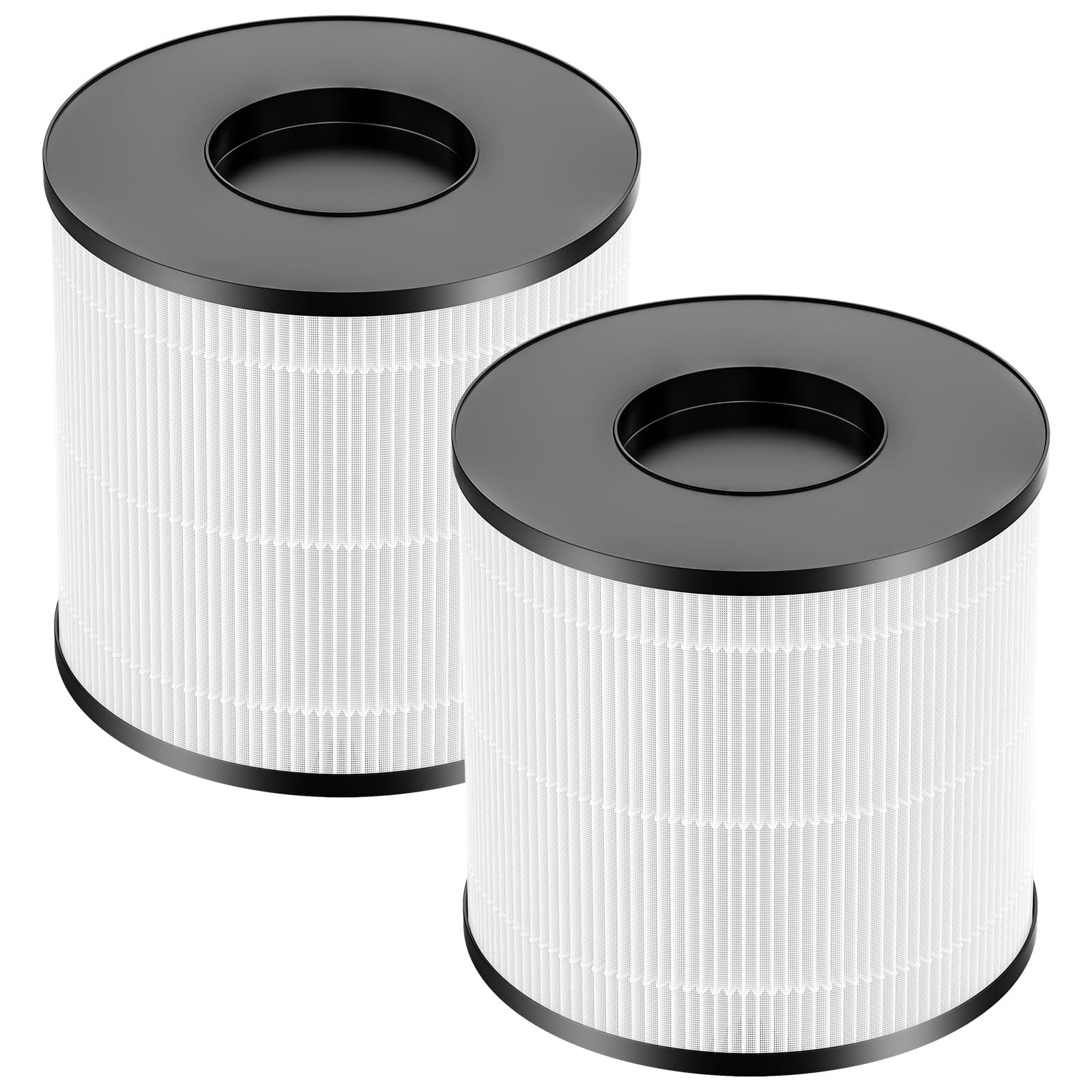 Photo 1 of 2 Pack 3389 HEPA Replacement Filter Compatible with Bissell MYair+ and MYair HUB 2905A 3179A, Part Number 3389