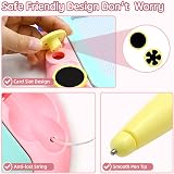 AiTuiTui Magnetic Drawing Board for Toddlers 4 Color Zones Travel Size Stamps view 4