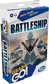 Hasbro Gaming Battleship Strategy Game for Two Players Travel Size view 2