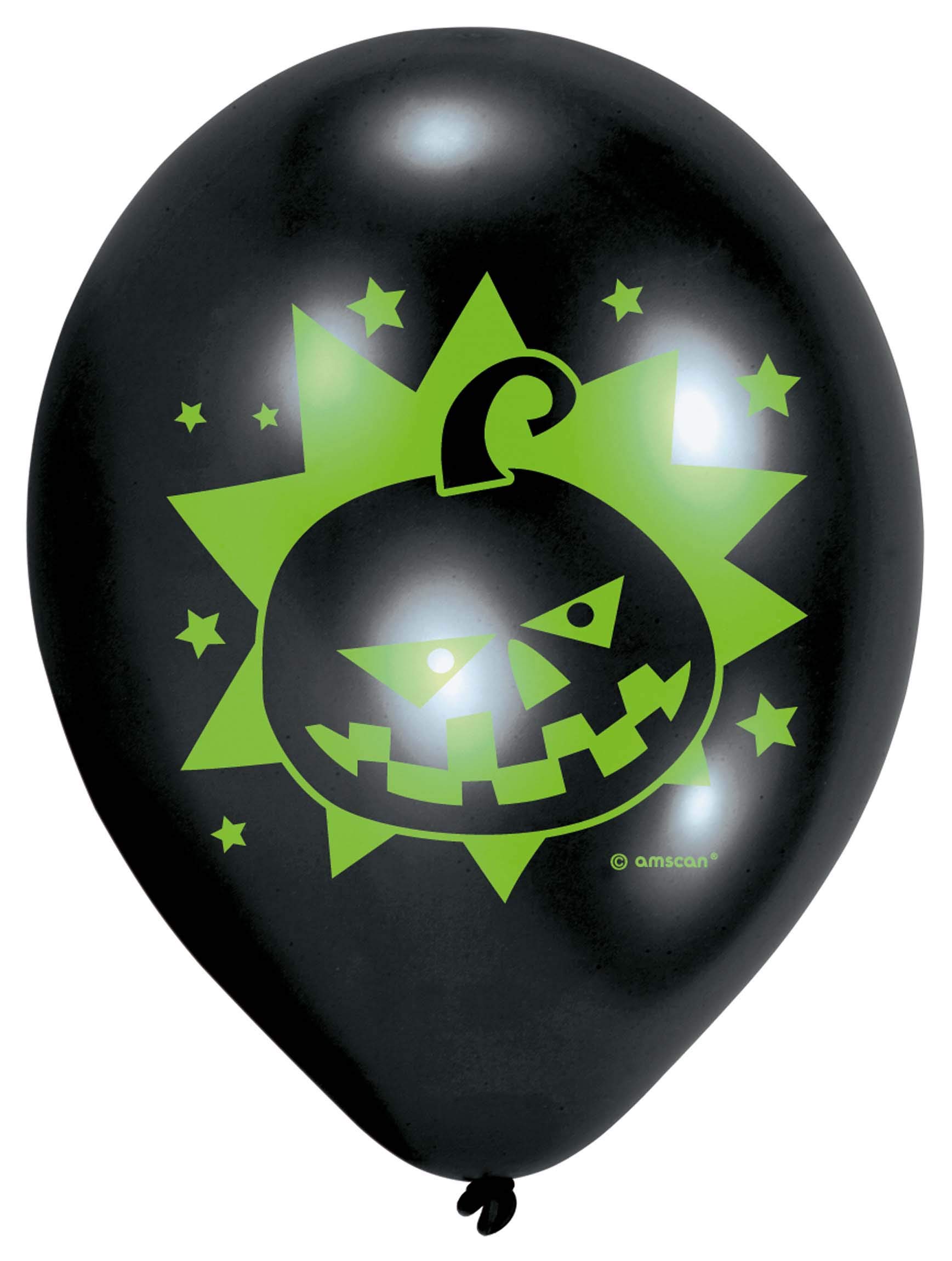 amscan – 999246 Halloween Latex Balloons Pack Of 6 – 70 cm/8 Inches