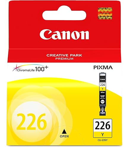 Amazon.com: Canon CLI-226 Genuine Cyan Ink Tank, Compatible