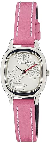 Yuva Analog White Dial Womens Watch -NK8060SL01