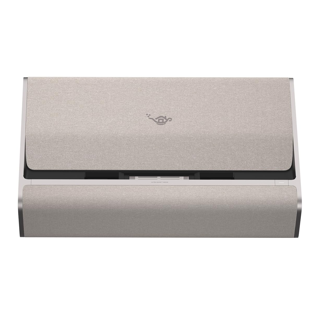 Aladdin Marca DLP Ultra Short Throw Projector, 1000 ANSI Lumens, Dual Light Source (Laser and LED Hybrid Technology), Full HD 1080p [Equipped with Aladdin OS / 0.21:1 Projection Magnification/31W Dual