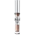 Luxvisage Long Lasting Highly Pigmented Metallic Liquid Eyeshadow Metal Hype, Color 8 Silver Taupe