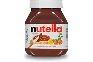 Nutella Hazelnut Spread With Cocoa For Breakfast, 26.5 Oz Jar