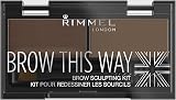 Rimmel Brow This Way Eyebrow Powder Sculpting Kit Blonde 1.3g