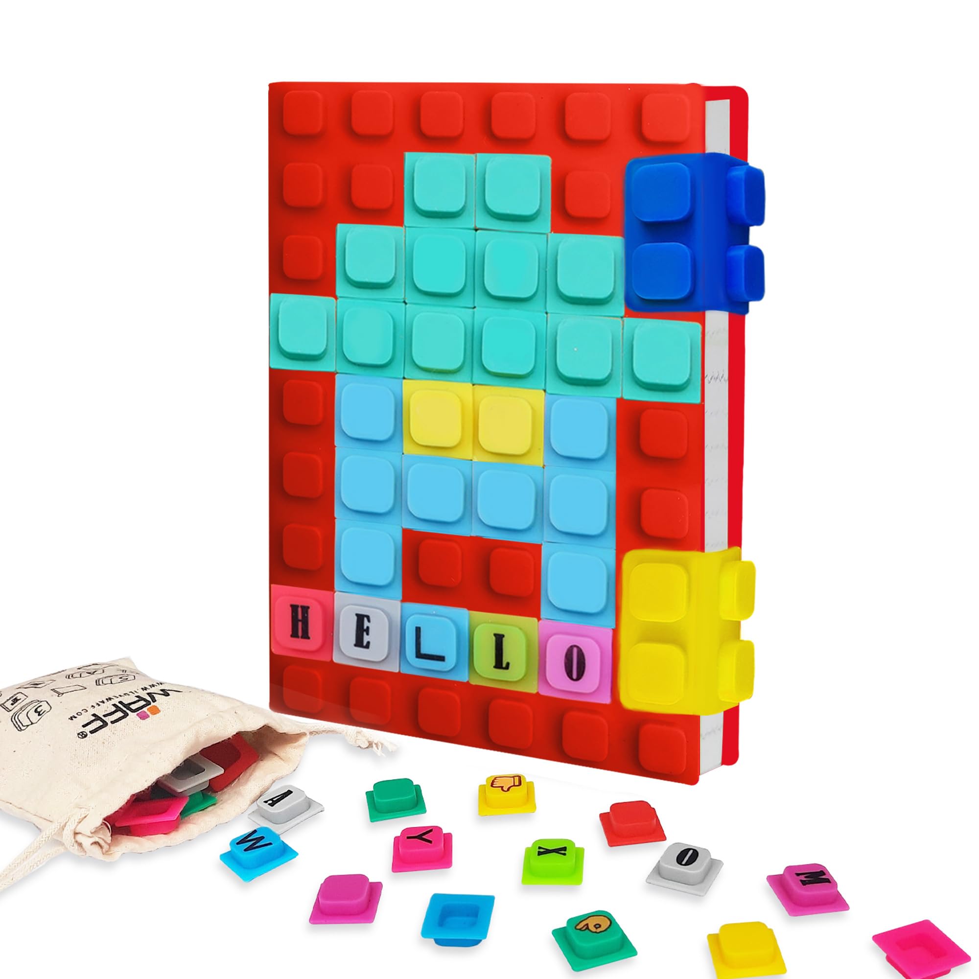 WAFF Combo – Creative Notebook M red