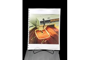 Husqvarna Viking 1250 #1 User's Guide Embroidery Machine COLOR Comb-Bound Copy Reprint Manual