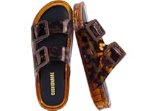 CUSHIONAIRE Pool Slides Review: Water Resistant Double Buckle Sandals for Women