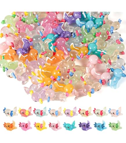Lot 45 Figurines Mini Animaux Marins En Résine - Mignons Petits Poissons Tortues Pour Déco Aquarium, Jardin