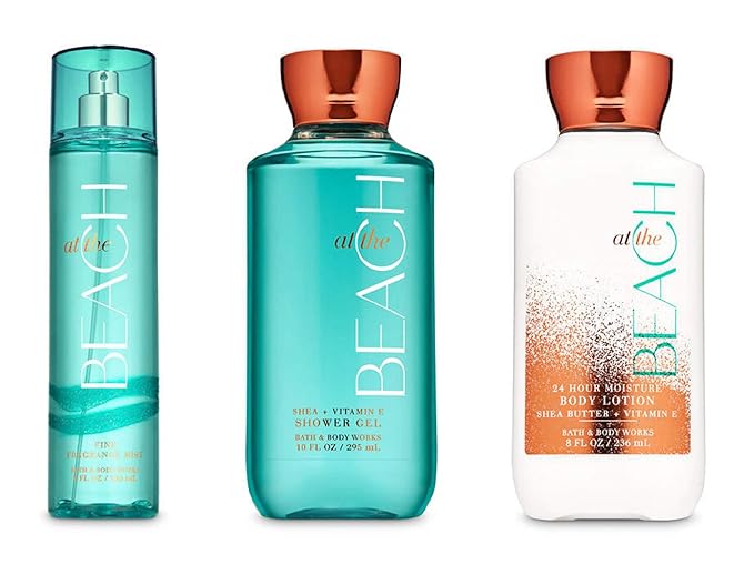 Amazon Com Bath Body Works Signature Collection At The Beach Shower Gel Fine Fragrance Mist Body Lotion Trio Gift Set Beauty Amazon Com Bath Body Works Signature Collection At The Beach Shower Gel Fine Fragrance Mist Body Lotion Trio Gift Set Beauty
