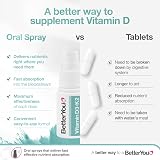 BetterYou Vitamin D3 K2 Oral Spray 1200 IU MK-7 30µg Peppermint 1 Month view 4