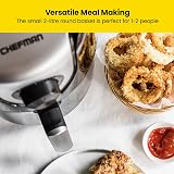 Chefman TurboFry 2L Compact Air Fryer 1000W 60-Min Timer UK view 4