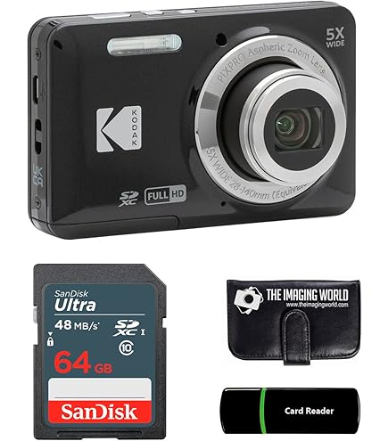Amazon.com : Kodak PIXPRO FZ55 Digital Camera (Black) + Point