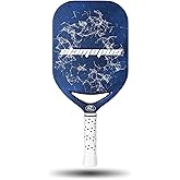 Slamopus Pro Pickleball Paddle| T700 Carbon Fiber Pickleball Paddles with 16mm Polymer Honeycomb Core & Overgrips| Premium Pickle Ball Racket Enhanced Control & Spin & Power| USAPA Approved