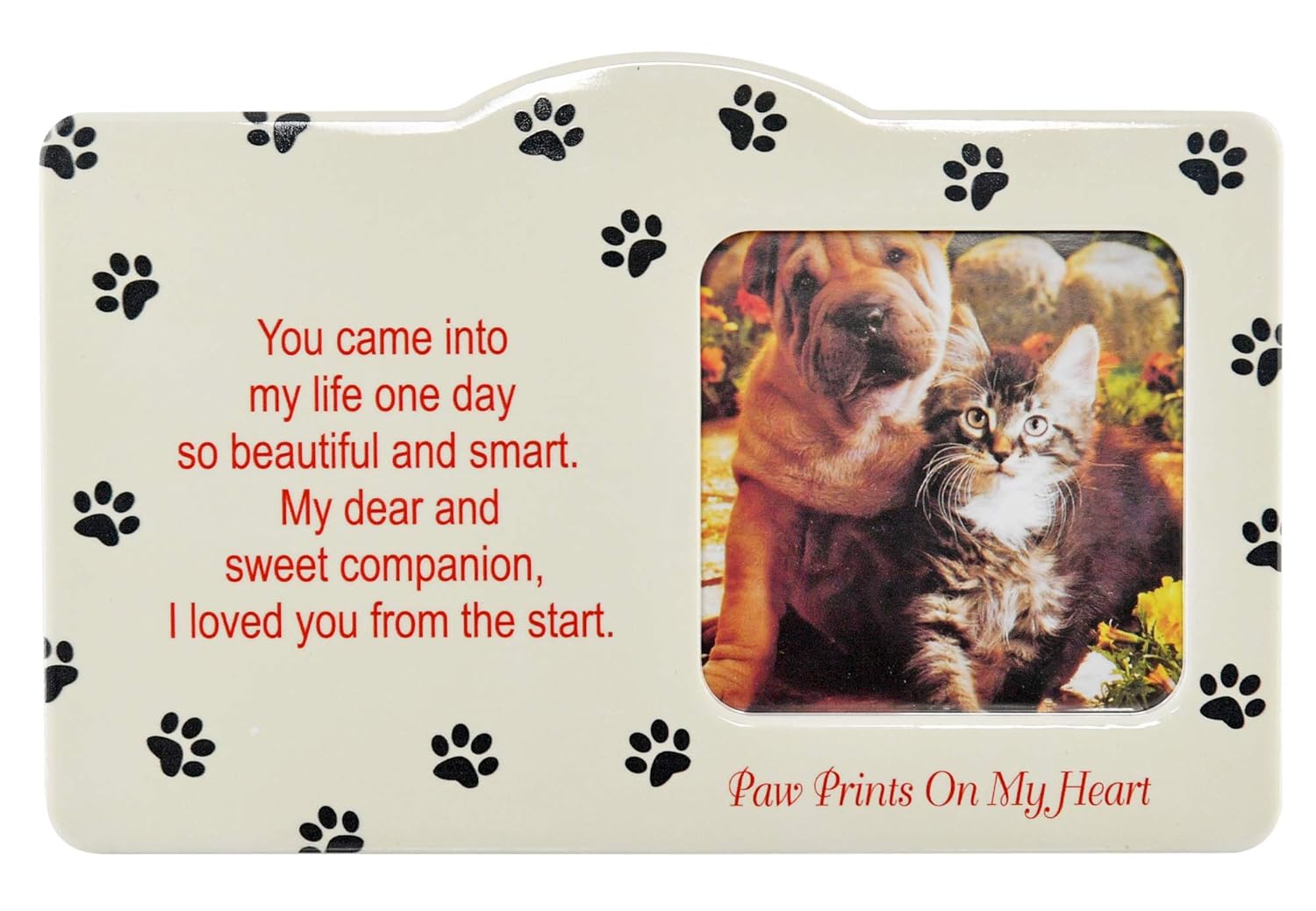 dog paw print remembrance