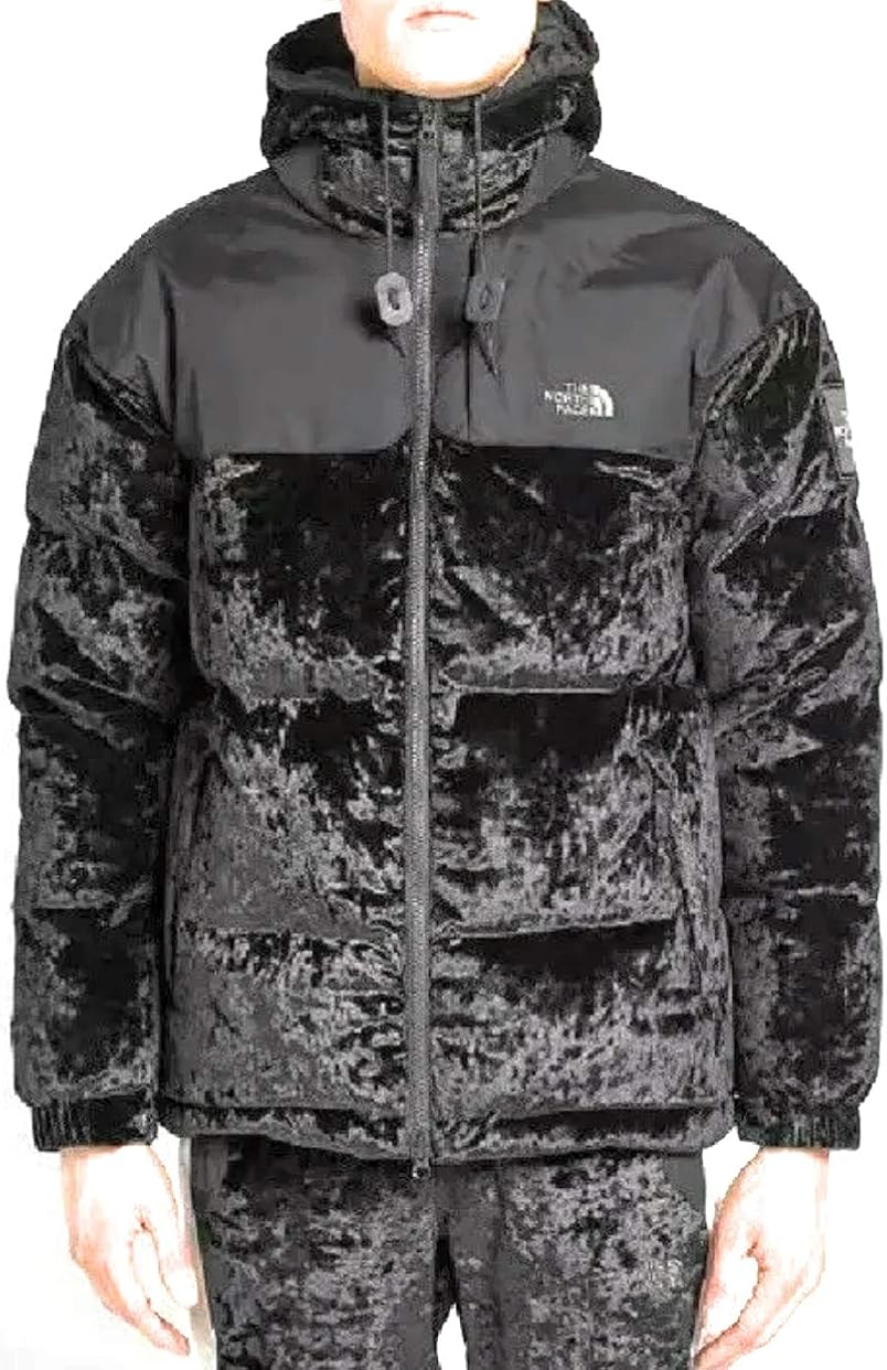 the north face black series urban velvet nuptse jacket