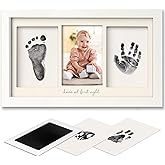 Inkless Baby Hand And Footprint Kit - Ink Pad for Baby Hand and Footprints,Dog Paw Print Kit,Dog Nose Print Kit,Clean Touch N