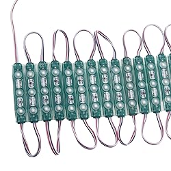 REXTiN Super Bright 200pcs 3 LED Module Green 2835